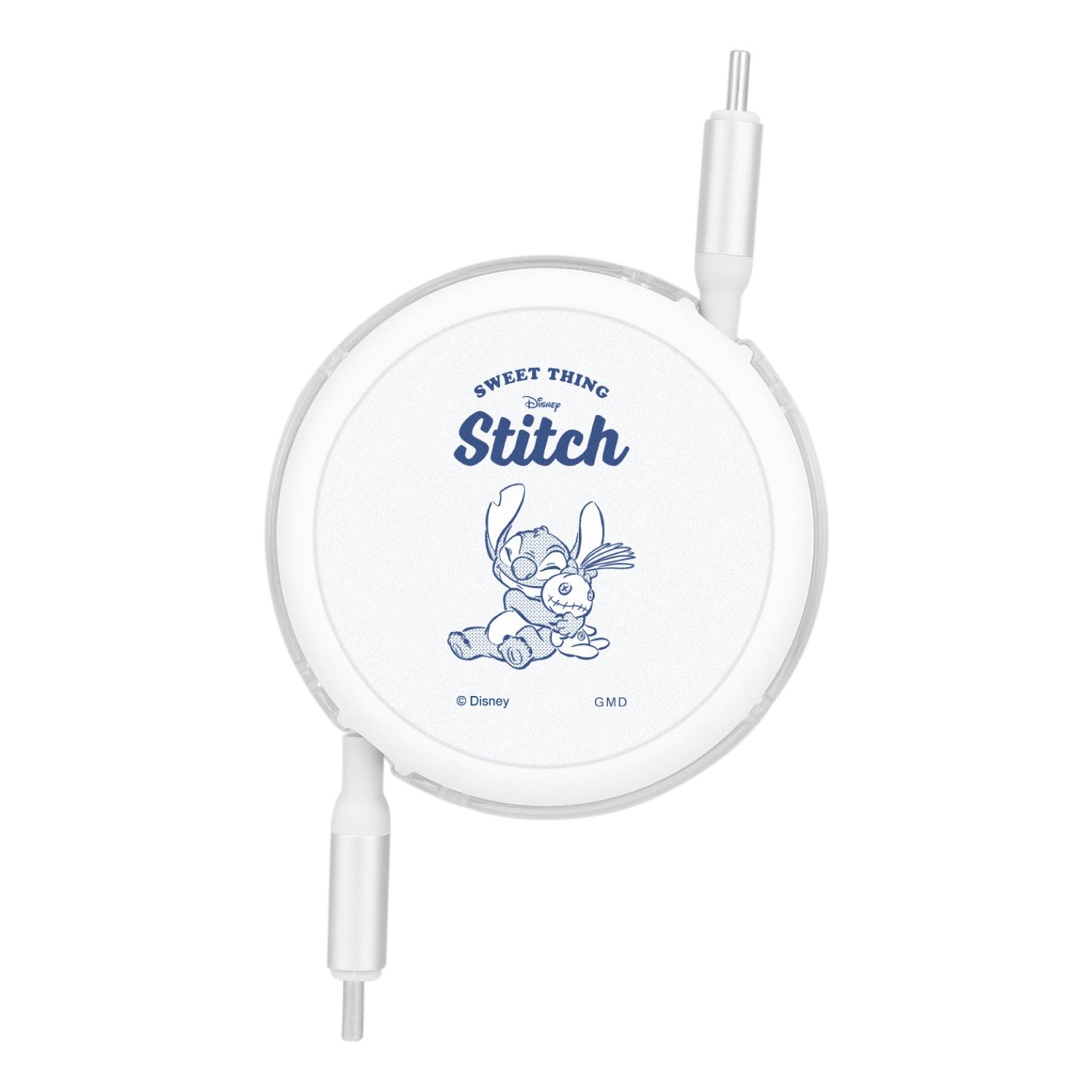 Stitch PD60W compatible USB2.0 reel type Type-C cable DNG-197ST