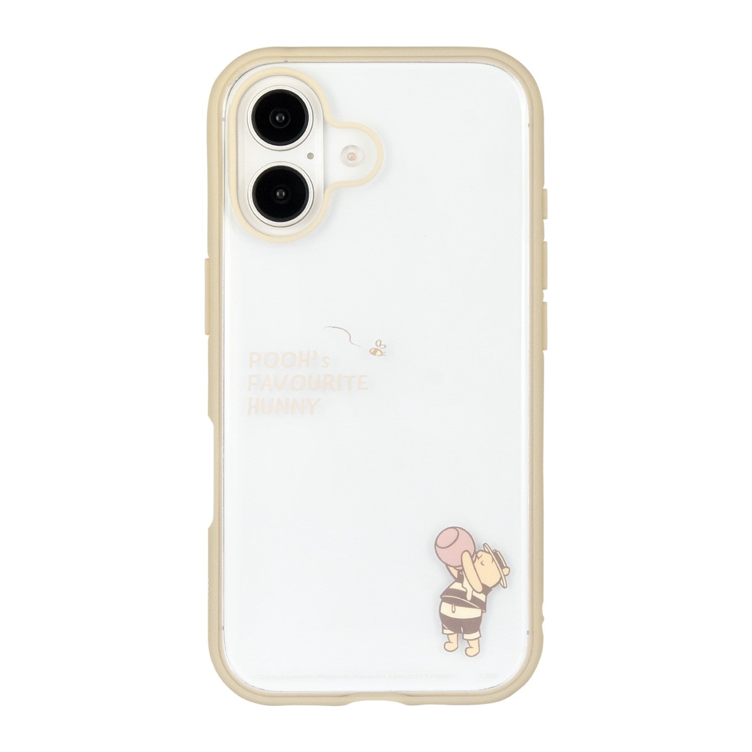 Winnie the Pooh IIIIfit Clear iPhone16 Compatible Case DNG-201PO