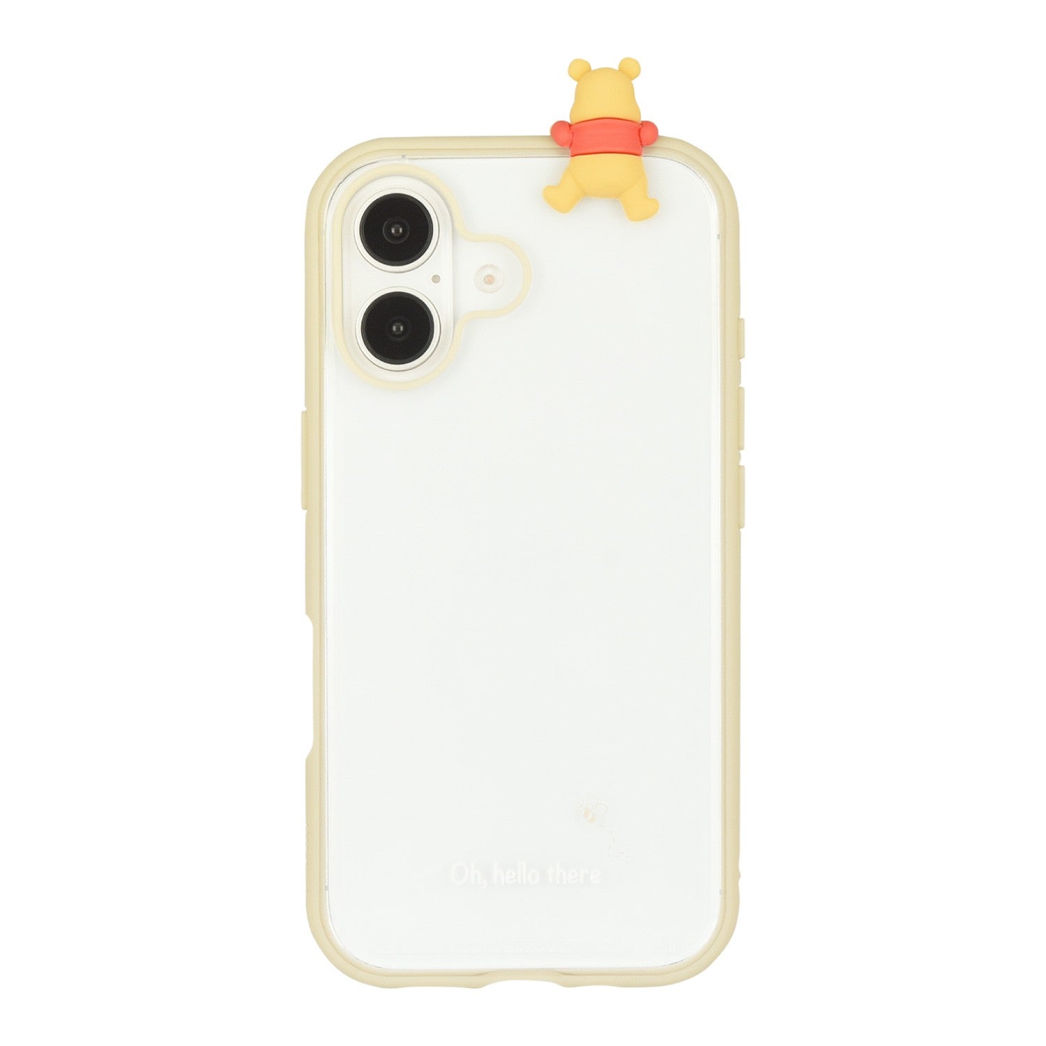 Winnie the Pooh Frame IIIIfit Clear iPhone16 Compatible Case DNG-203PO