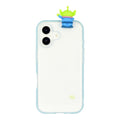 Alien Frame IIIIfit Clear iPhone16 Compatible Case DNG-203AL