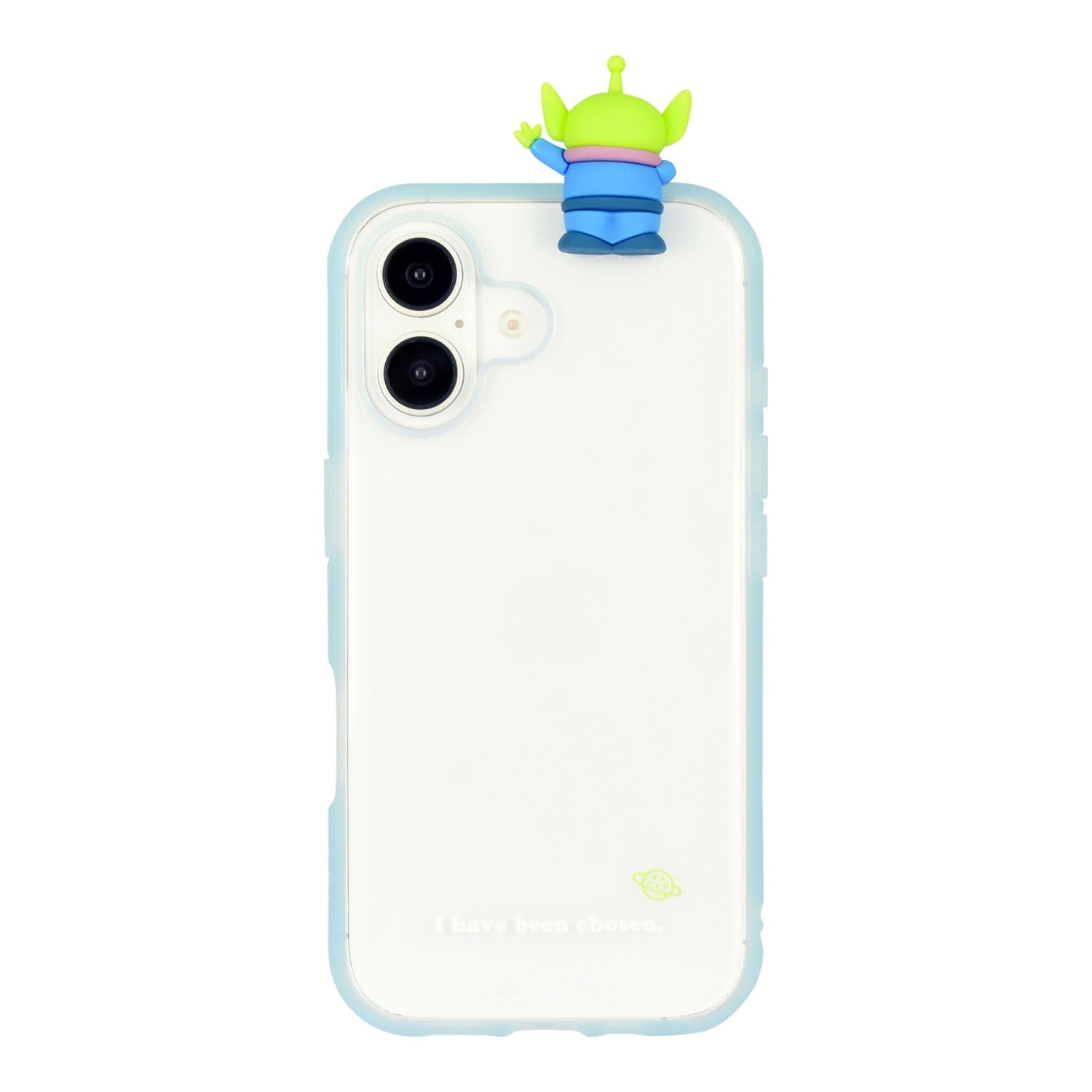 Alien Frame IIIIfit Clear iPhone16 Compatible Case DNG-203AL