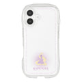 Rapunzel iPhone 16 compatible crystal clear case DNG-208RP