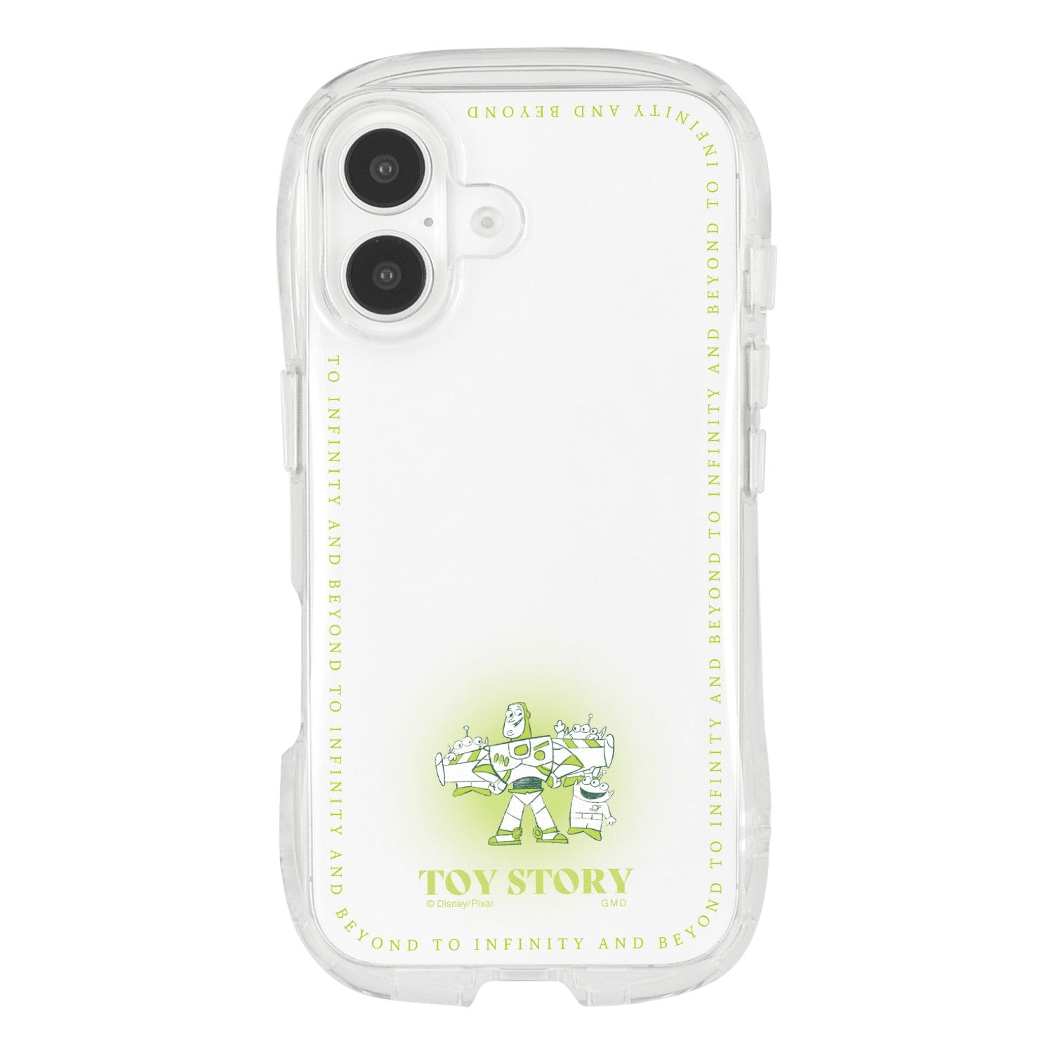 Toy Story iPhone 16 compatible crystal clear case DNG-208TS