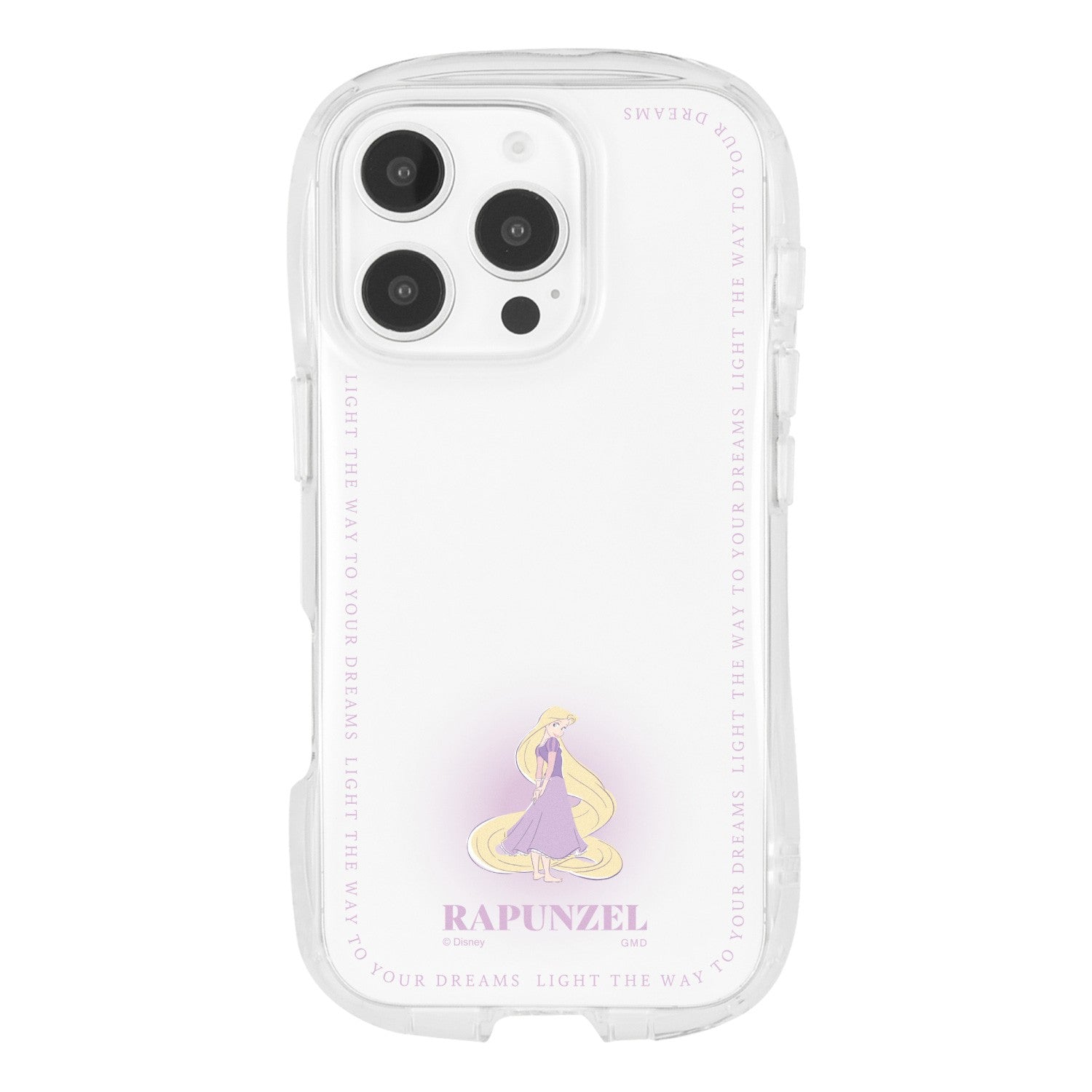 Rapunzel iPhone16 Pro Compatible Crystal Clear Case DNG-209RP