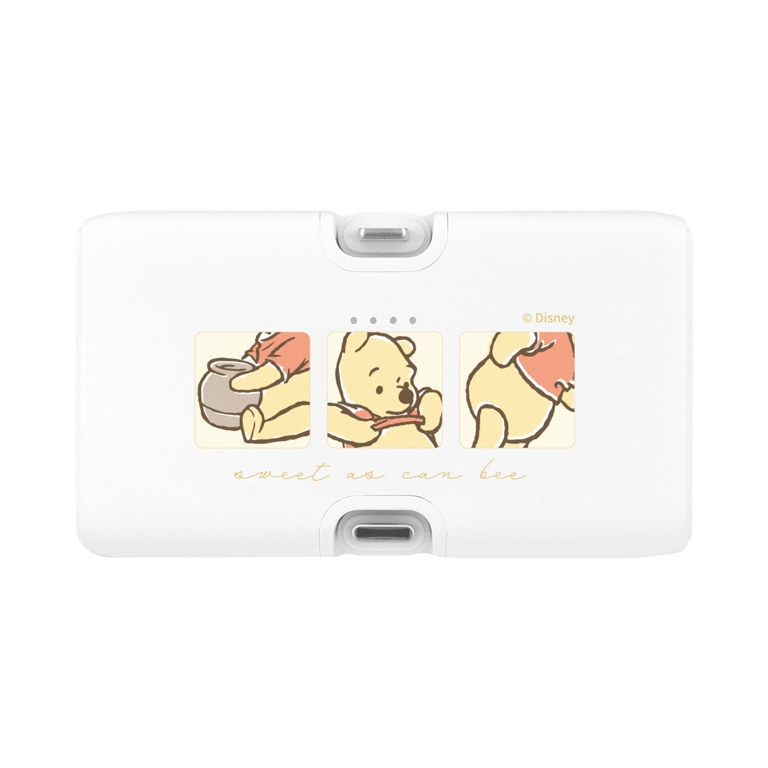 Winnie the Pooh Lightning / Type-C Connector Lithium Ion Charger 4000mAh DNG-...