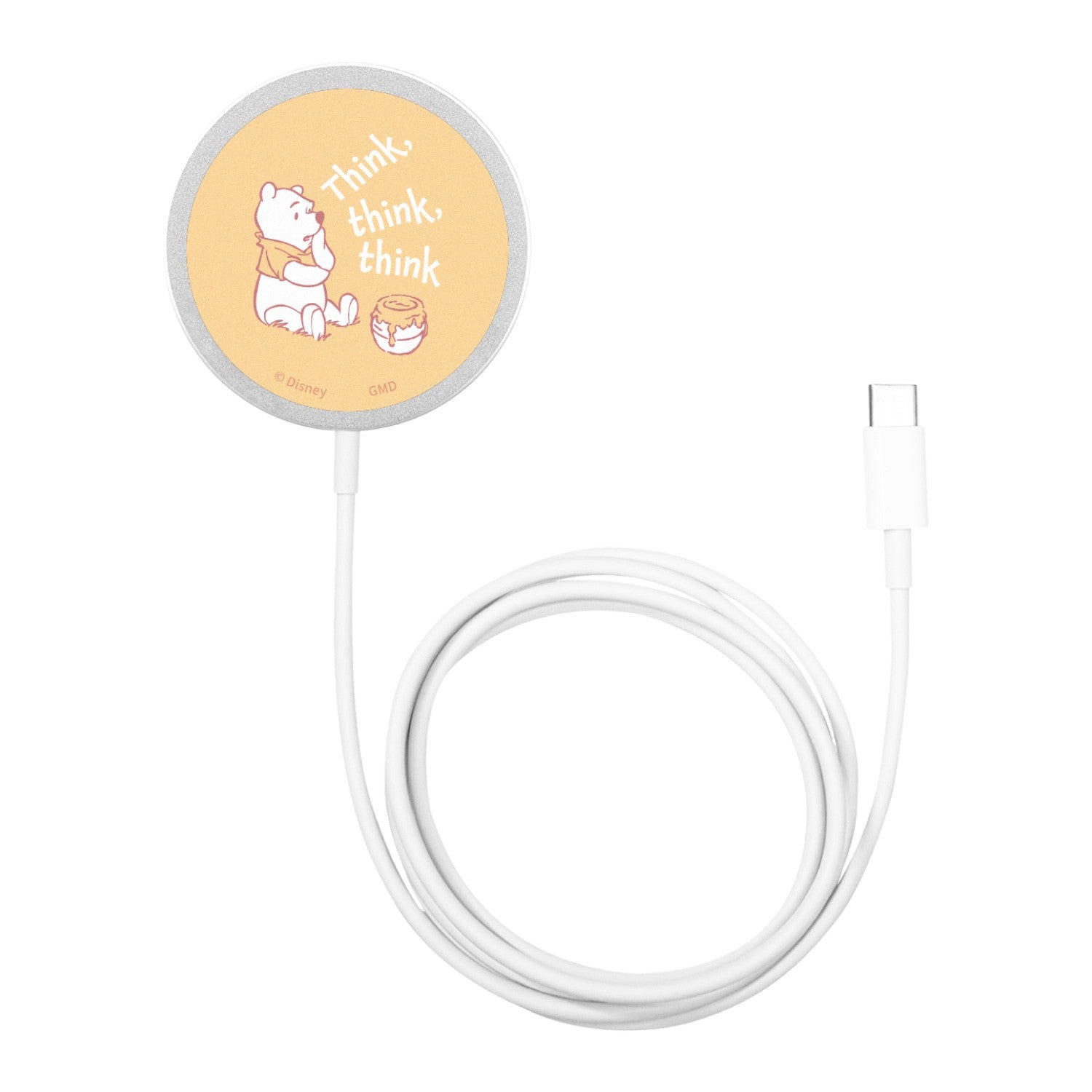 Winnie the Pooh MagSafe compatible wireless charger DNG-226PO