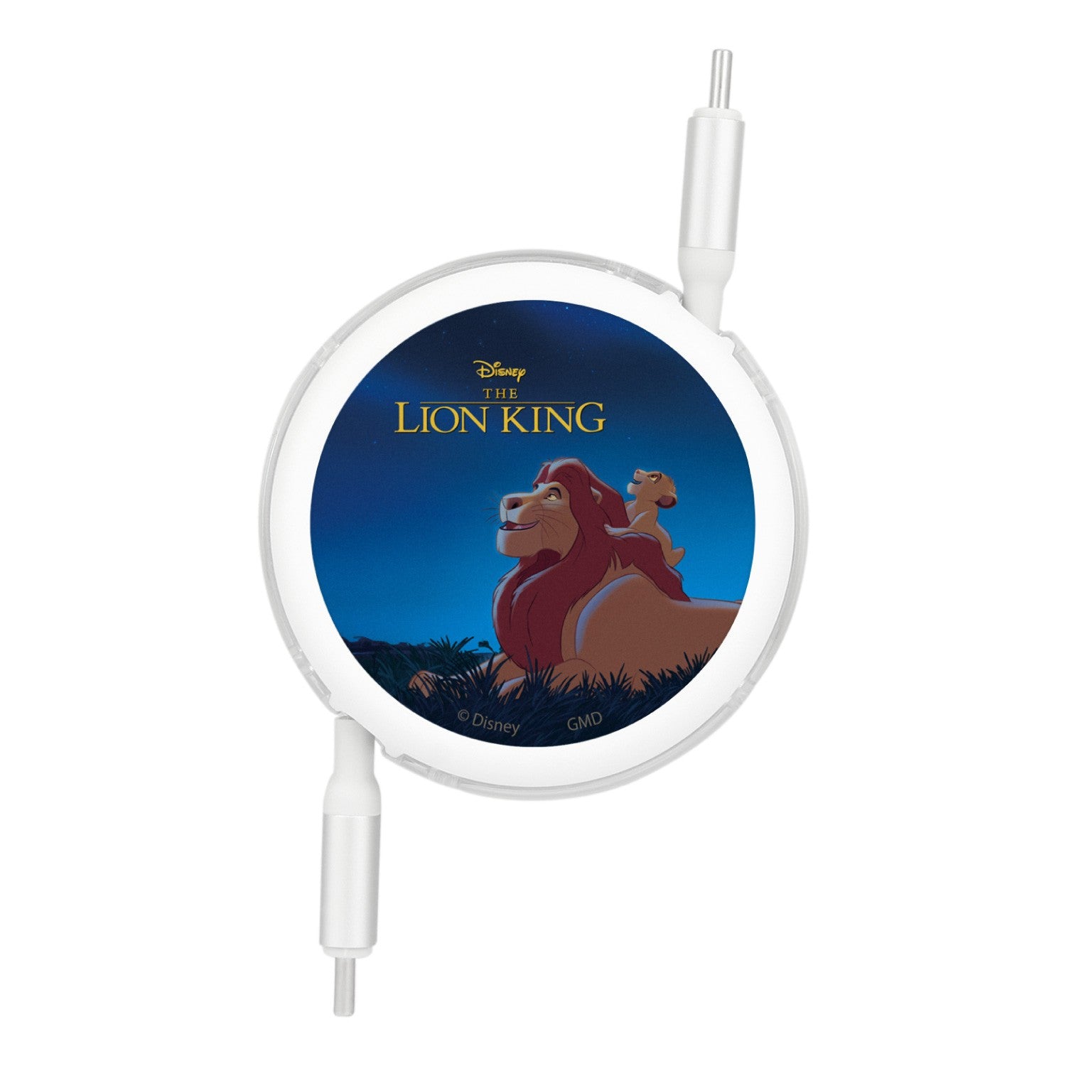 Simba & Mufasa PD60W compatible USB2.0 reel type Type-C cable DNG-237B