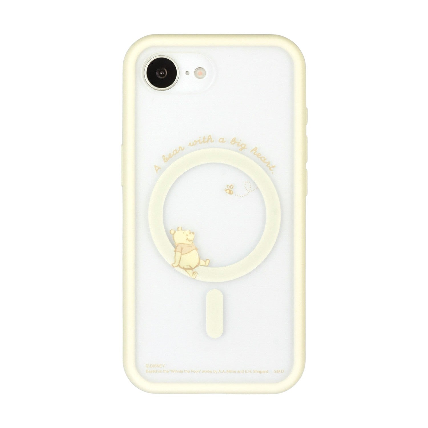 Winnie the Pooh IIIIfit plump frame iPhone 16e MagSafe compatible case DNG-248PO
