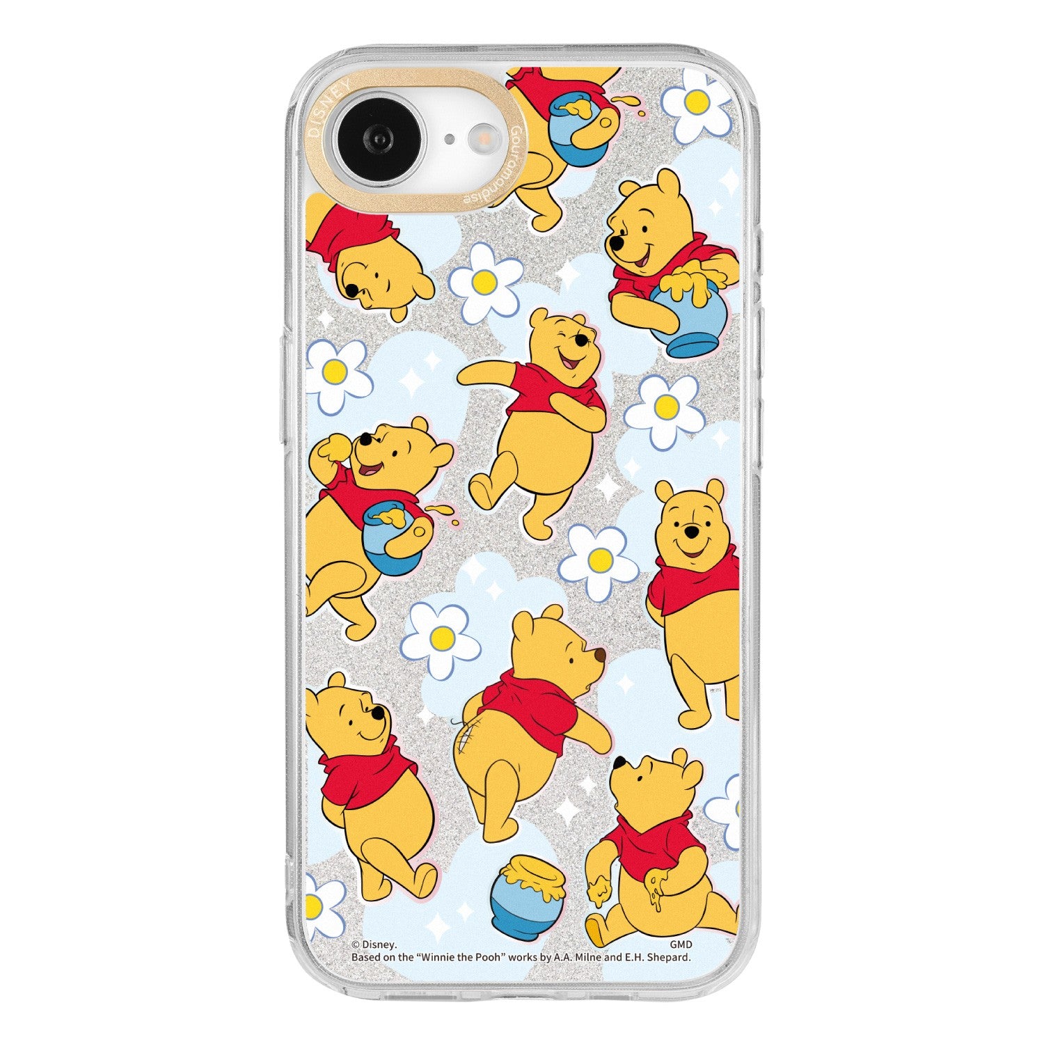 Winnie the Pooh Camera Frame iPhone 16e Compatible Case DNG-286PO