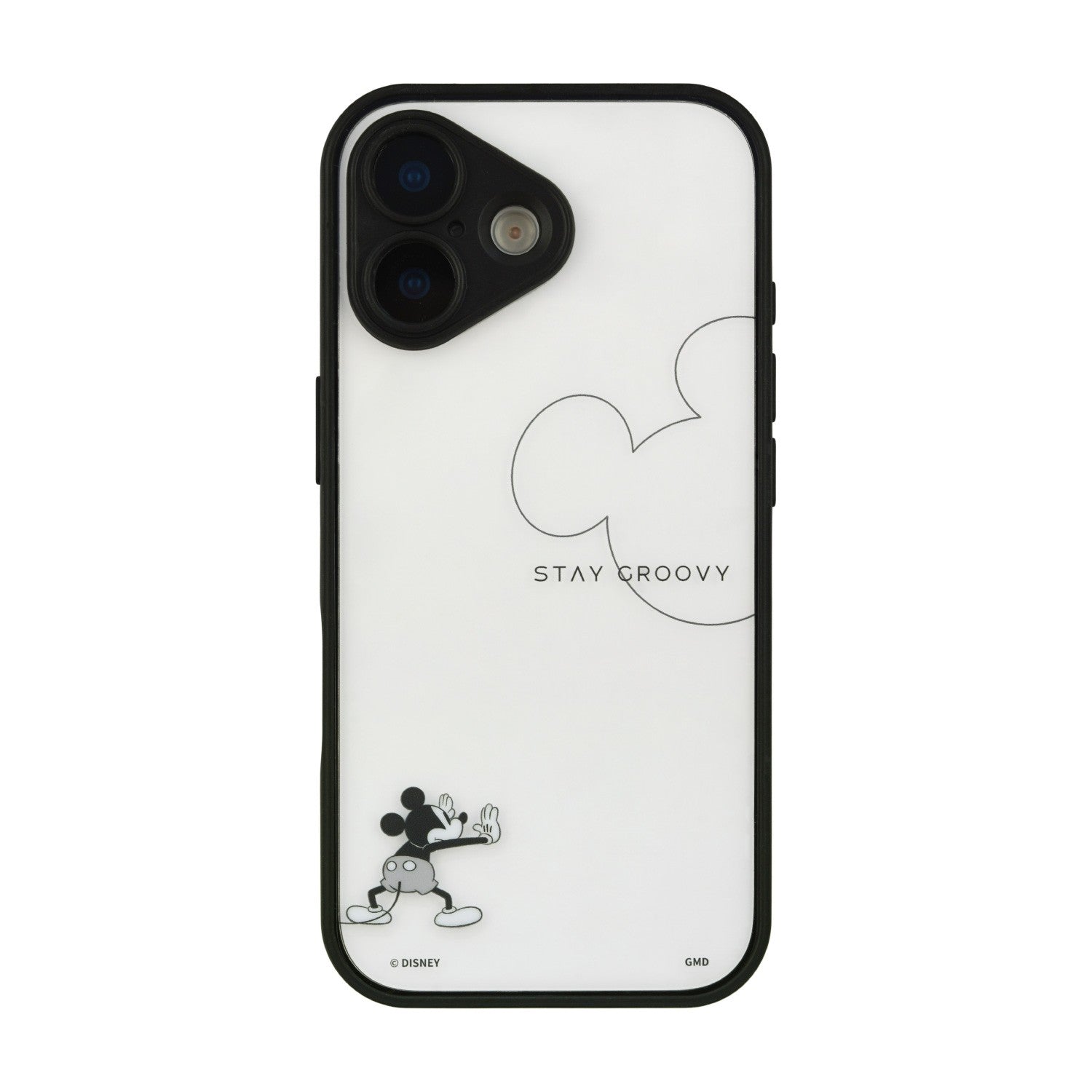 Mickey Mouse IIIIfit plump frame iPhone17 compatible case DNG-295MK
