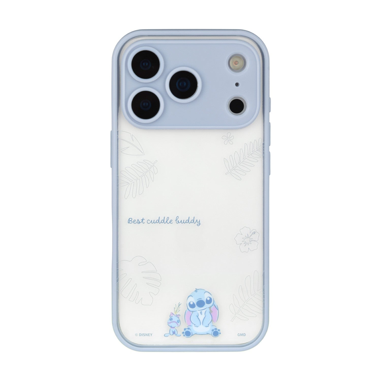Stitch IIIIfit Plump Frame iPhone17 Pro Compatible Case DNG-296ST