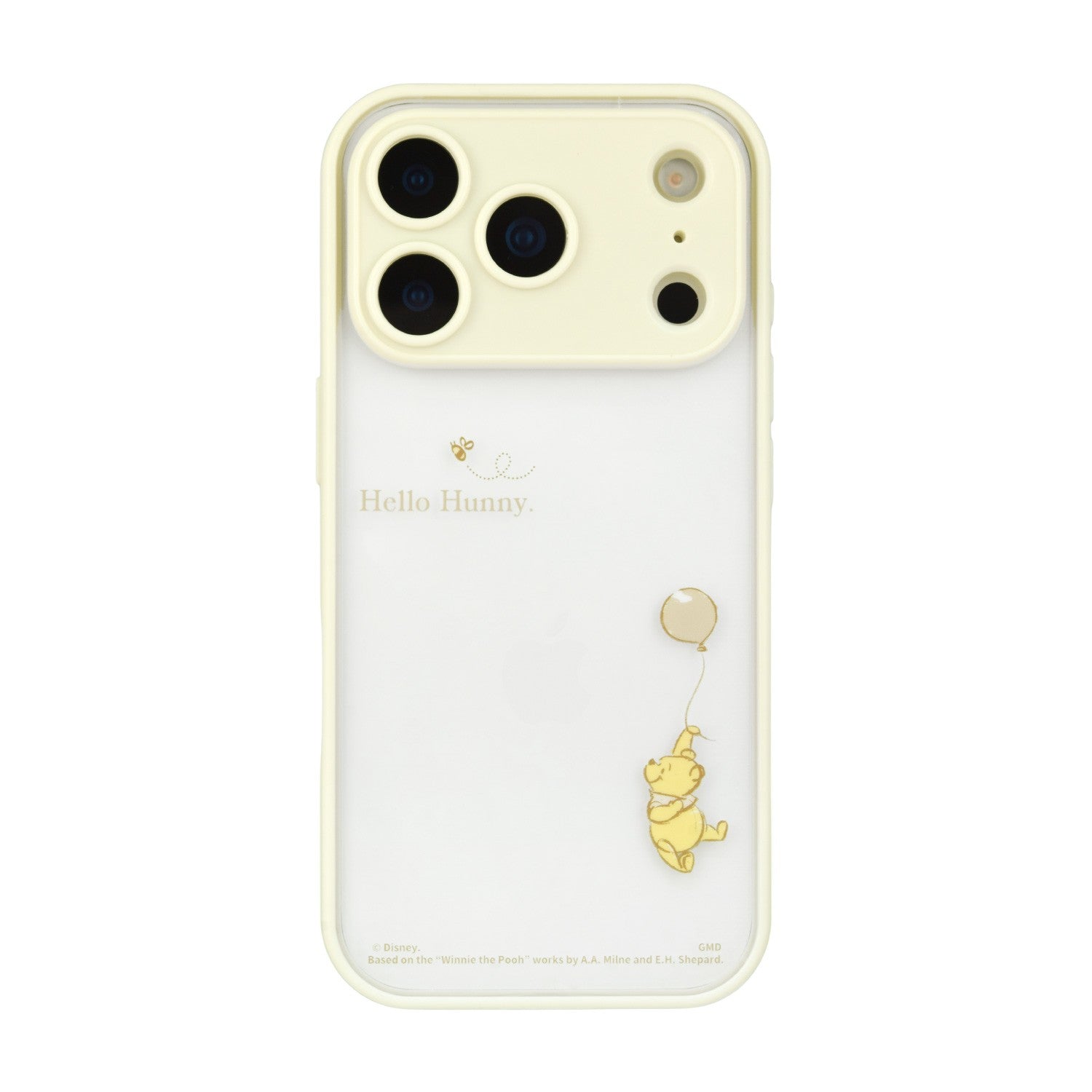 Winnie the Pooh IIIIfit plump frame iPhone17 Pro compatible case DNG-296PO