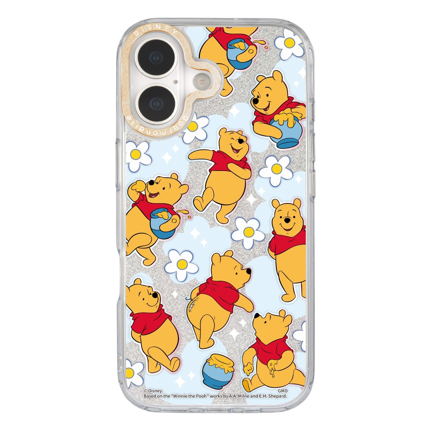 Winnie the Pooh Camera Frame iPhone17 Compatible Case DNG-303PO