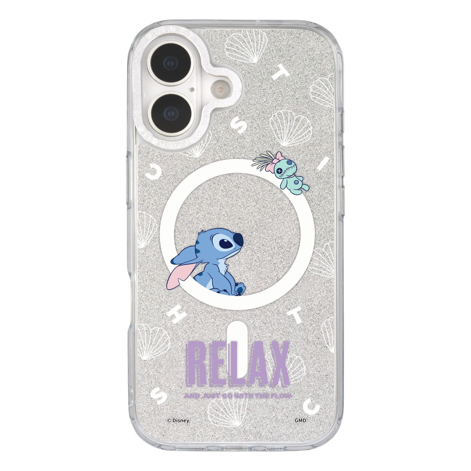 Stitch Camera Frame iPhone17 MagSafe Compatible Case DNG-306ST