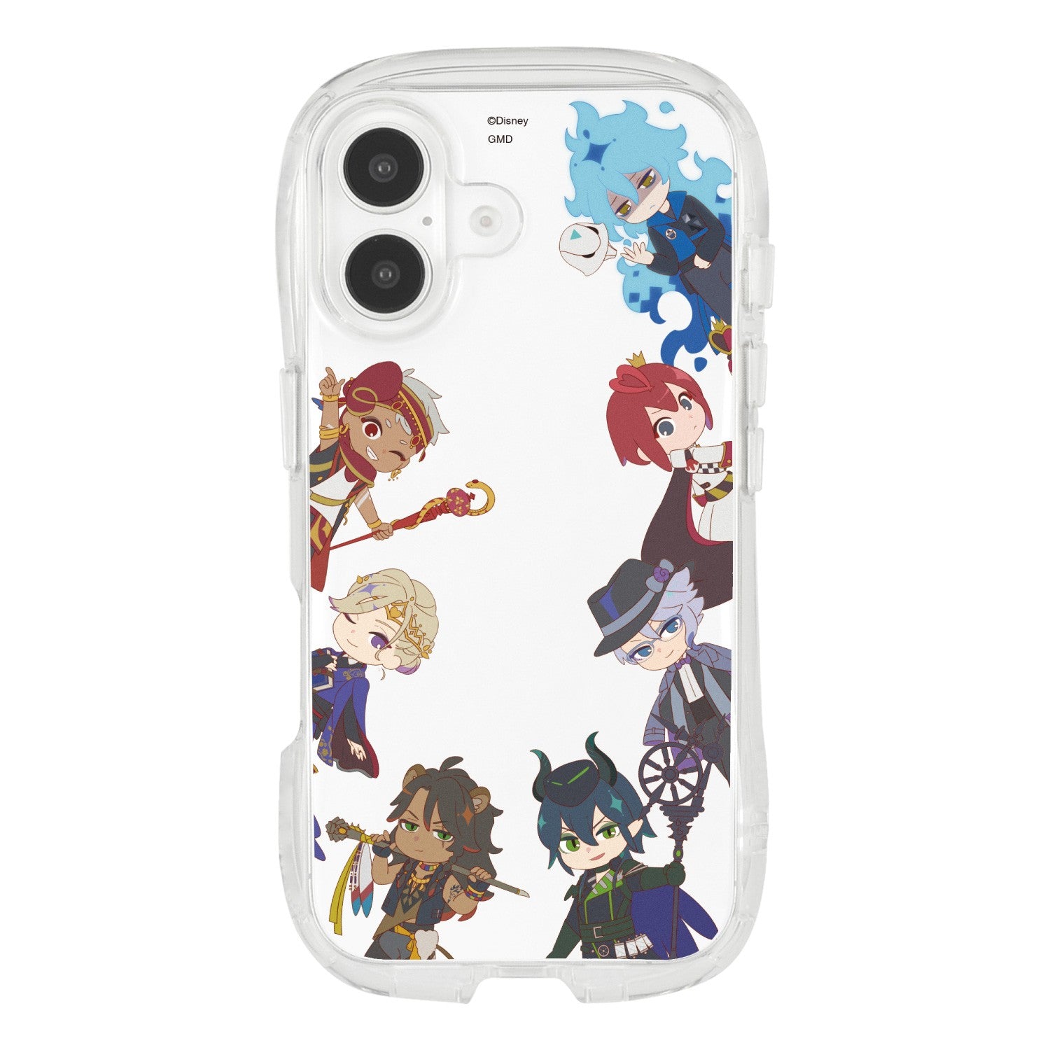 Twisted Wonderland Dormmaster iPhone16 Compatible Crystal Clear Case DNG-326B