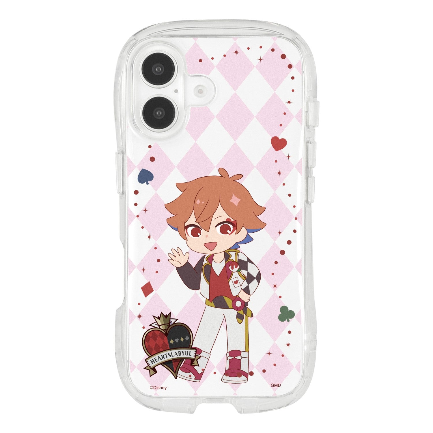 Twisted Wonderland Ace Trappola iPhone 16 Compatible Crystal Clear Case DNG-327B