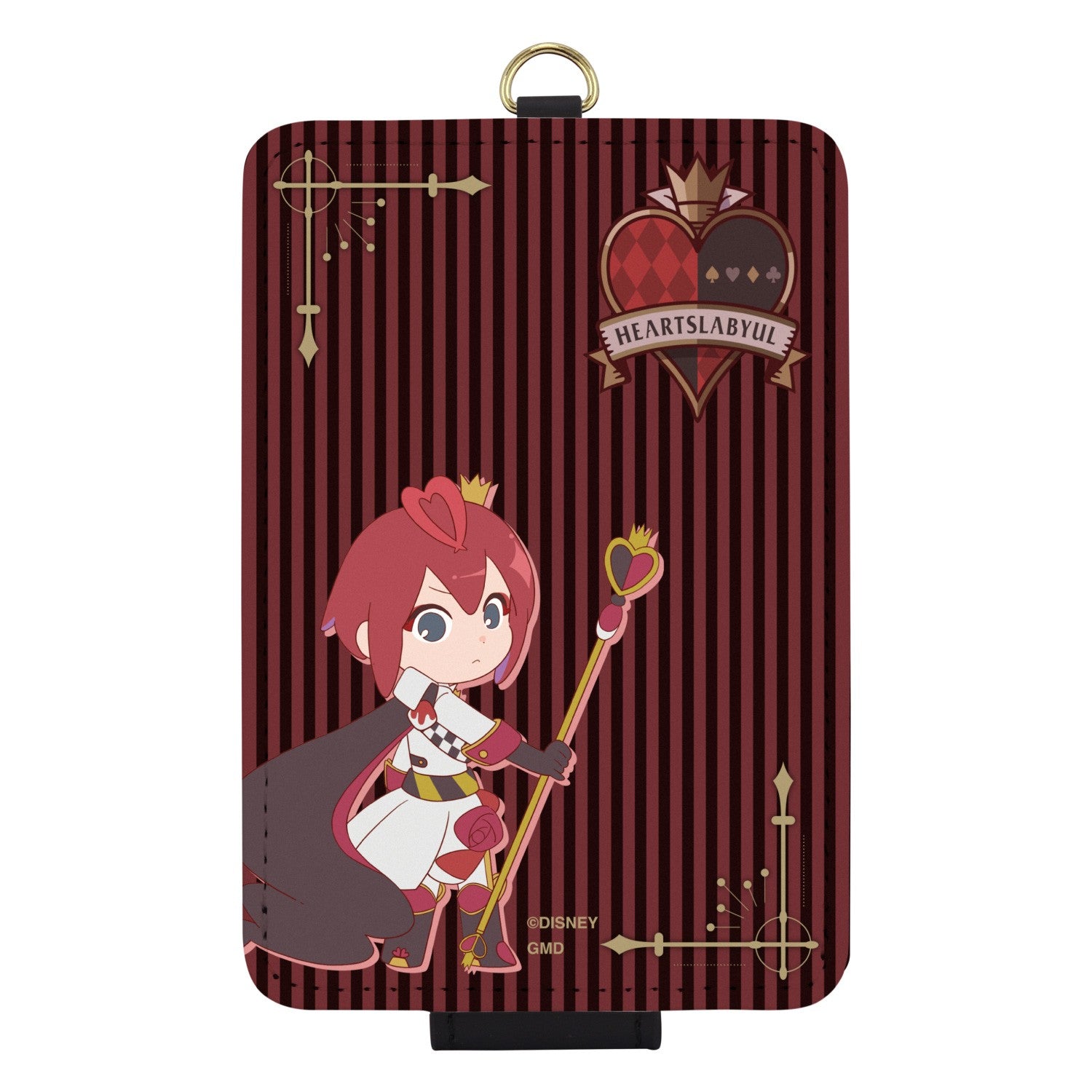 Twisted Wonderland Riddle Rose Heart IC Card Case DNG-330A