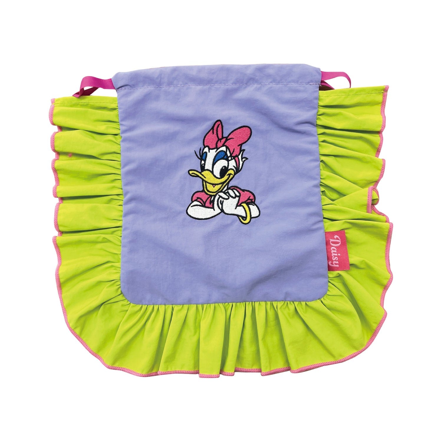 Disney Nostalgica Daisy Duck Frill Drawstring Bag