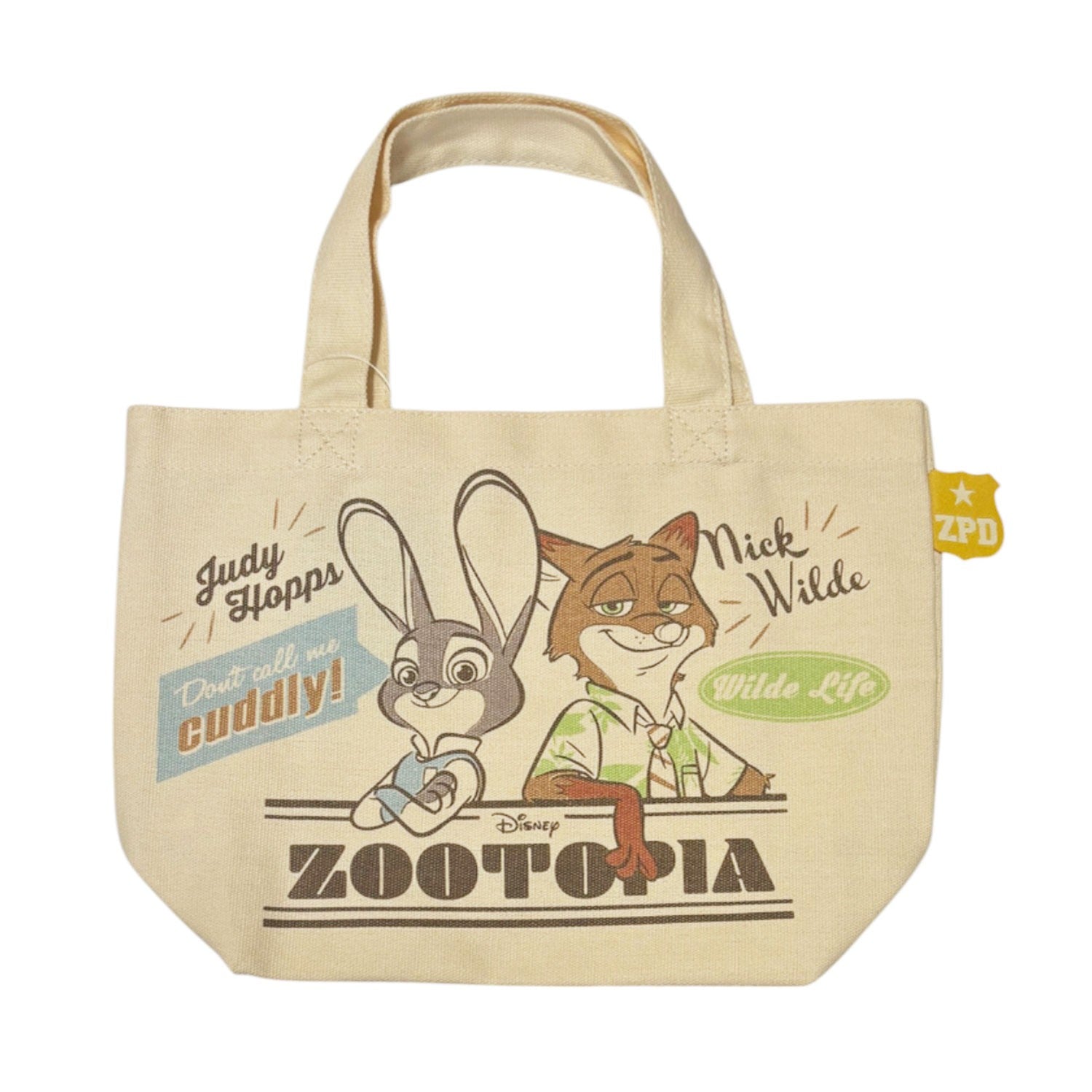 Disney Gusseted Color Lunch Bag Zootopia Judy/Nick