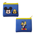 Disney ART BY SEIJI MATSUMOTO Mini Flat Pouch Mickey & Pluto