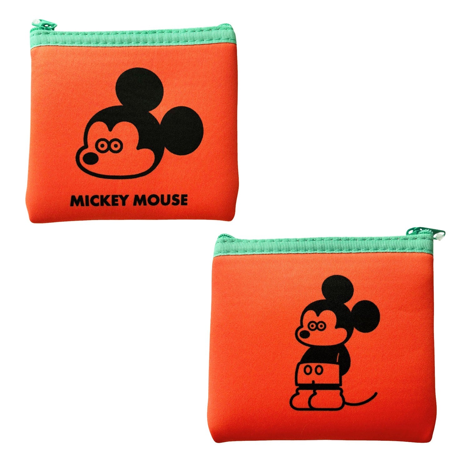 Disney ART BY SEIJI MATSUMOTO Mini Flat Pouch Mickey Face