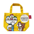 Disney ART BY SEIJI MATSUMOTO Lunch bag with color gusset Yellow