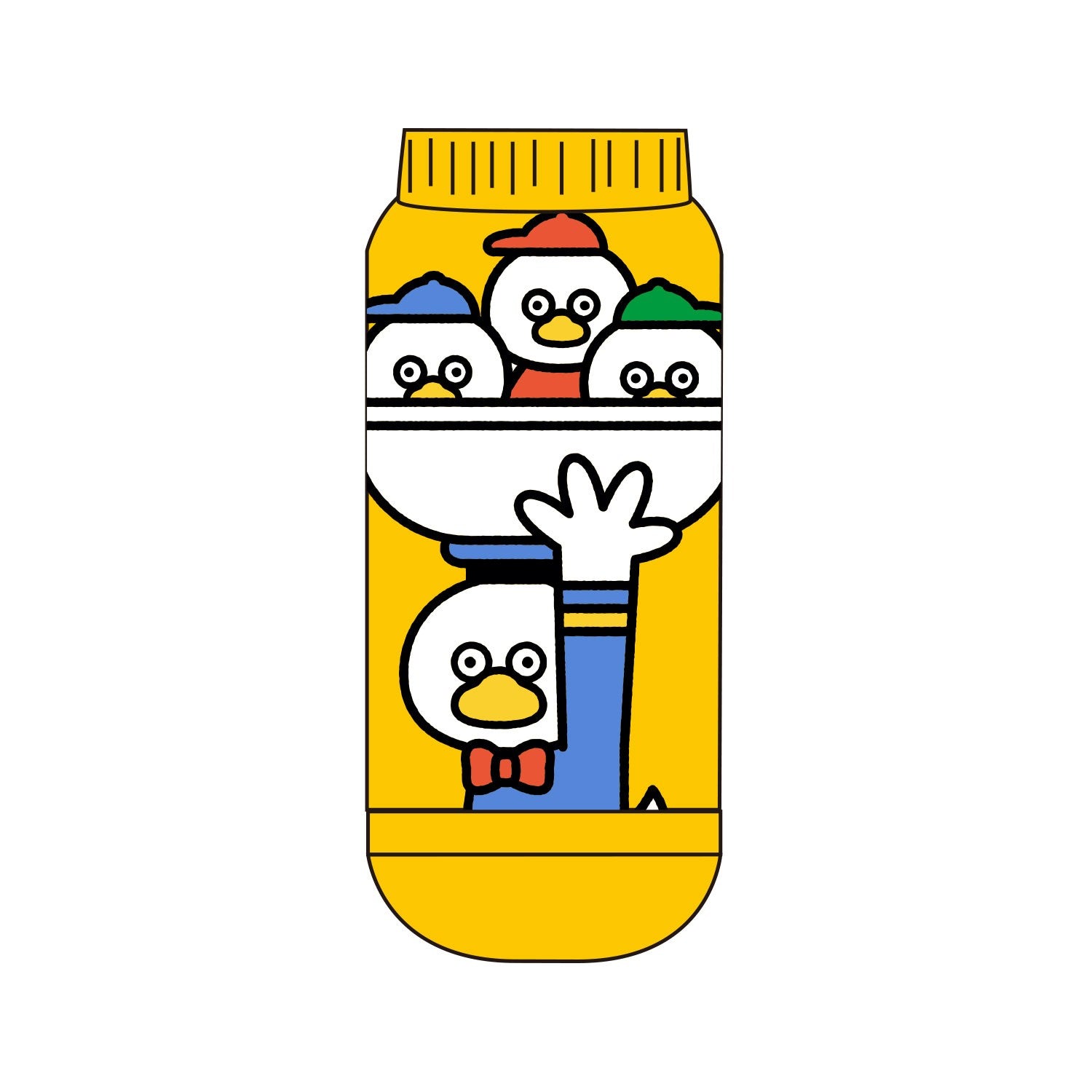 Disney ART BY SEIJI MATSUMOTO Carax (socks) Donald & Huey Dewey Louie