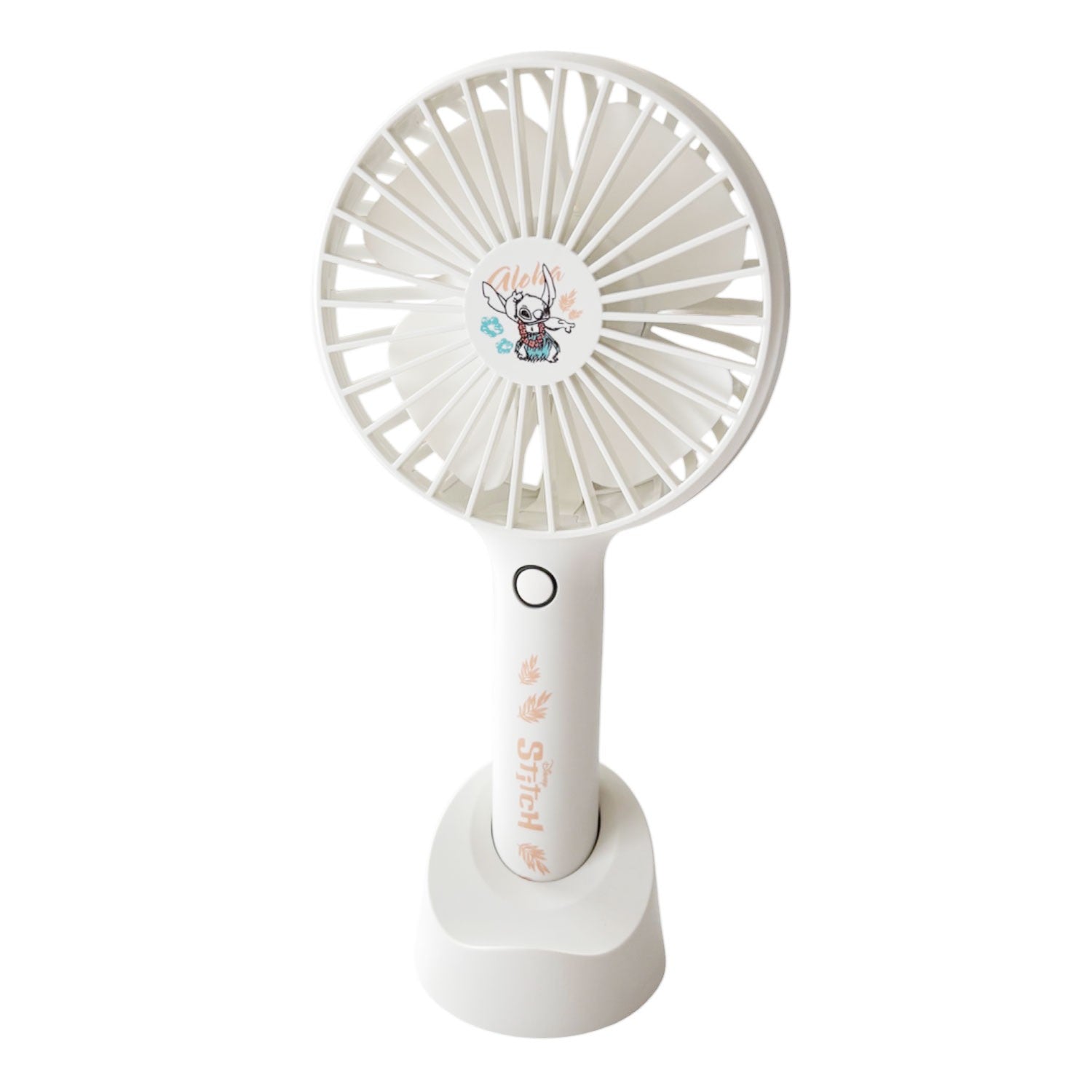 Disney Handy Fan with Stand Stitch/Hula Dance