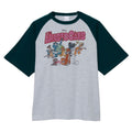 Nostalgica Raglan Sleeve T-shirt Stylish Cat