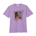 Nostalgica Double-Sided Print T-Shirt Tinker Bell Purple