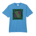 Nostalgica double-sided print T-shirt Lion King Blue 02