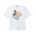 Disney American Paradise T-shirt Mickey Mouse Badge L size
