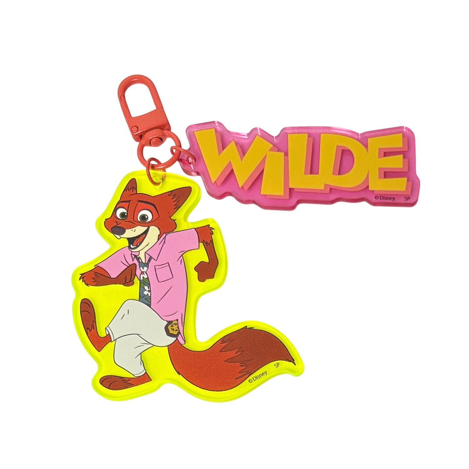 Disney Zootopia 2 Nick Color Acrylic Keychain