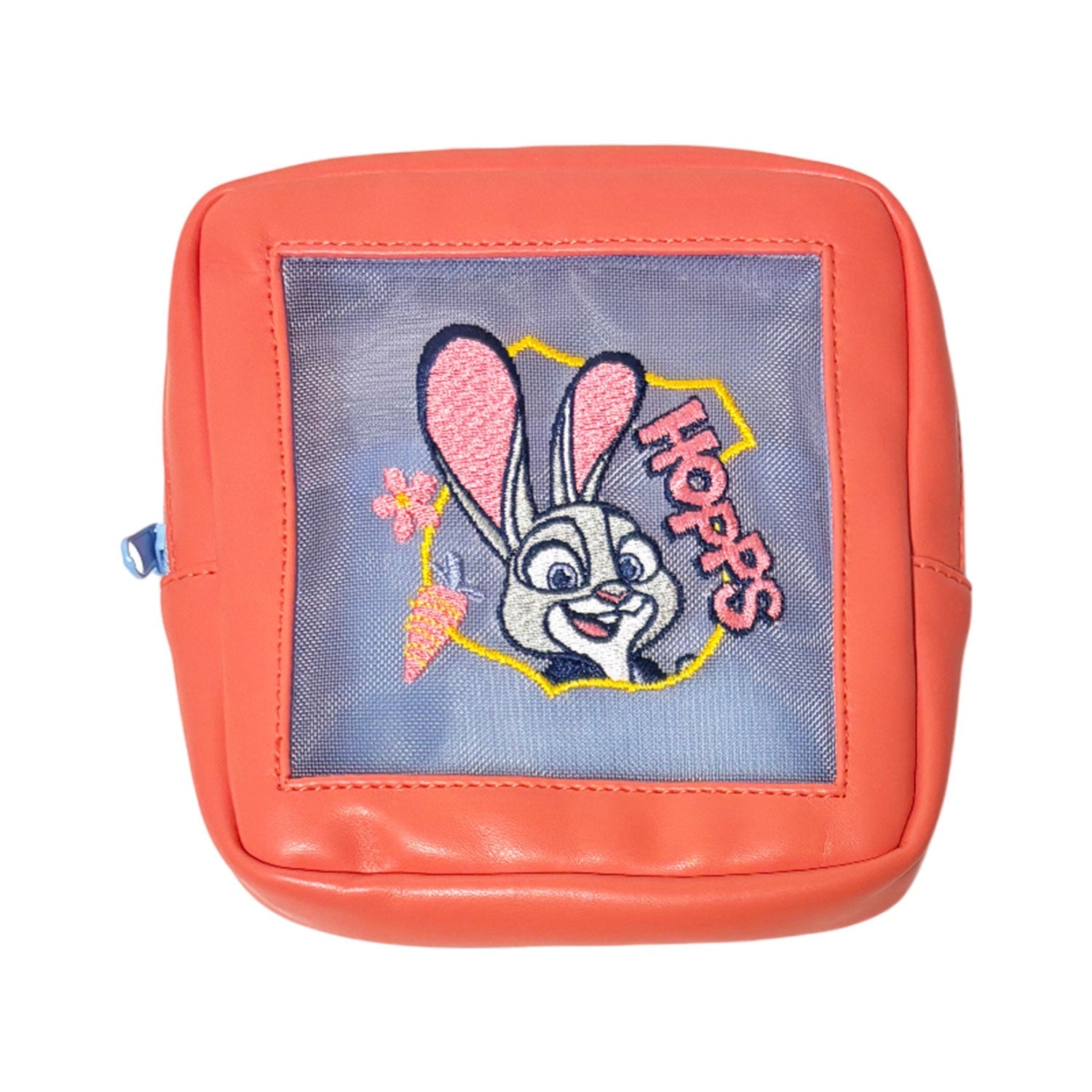 Disney Zootopia 2 Judy Synthetic Leather Mesh Embroidery Pouch