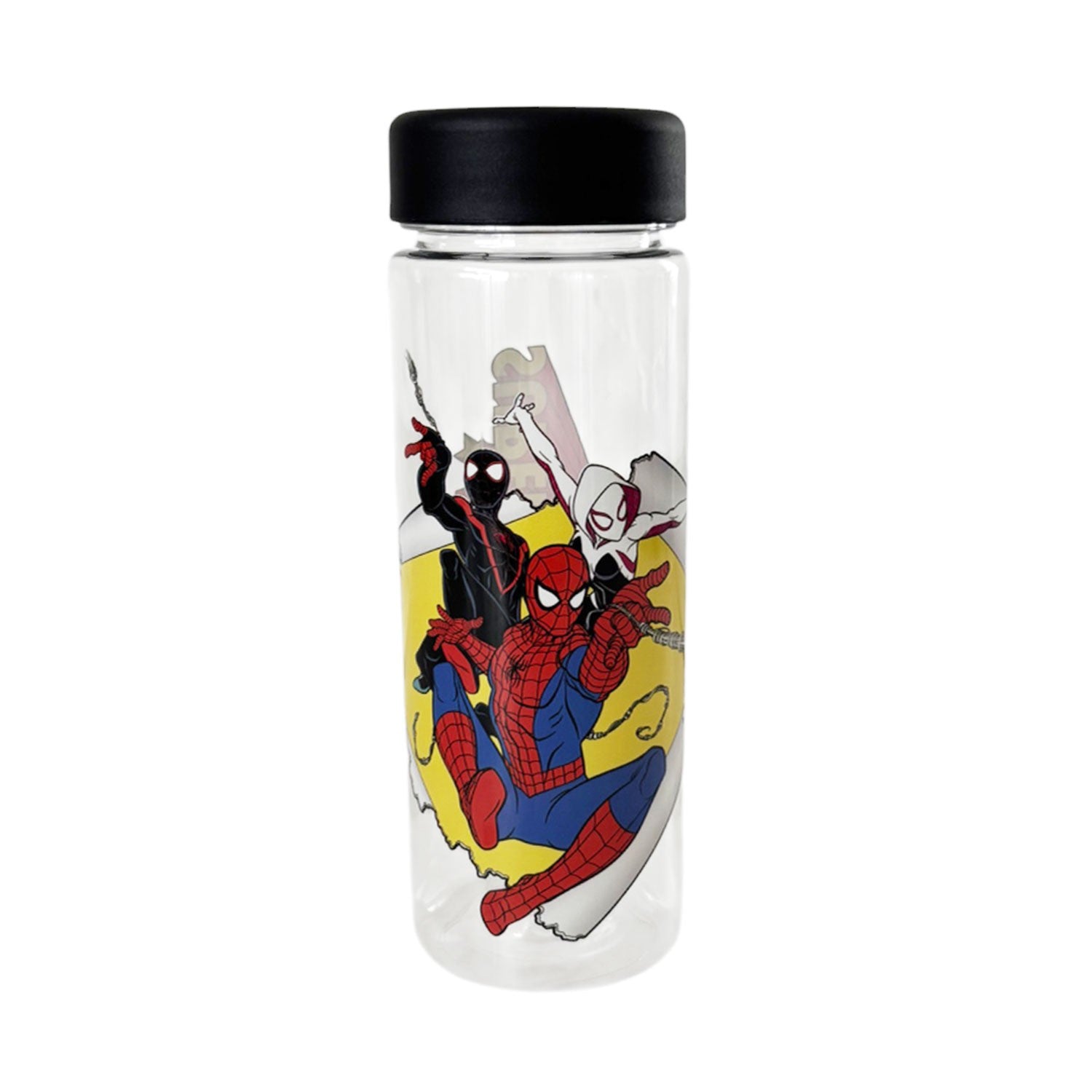 Marvel Spider-Man "Spider-Man Day" Clear Bottle 500ml Spiders