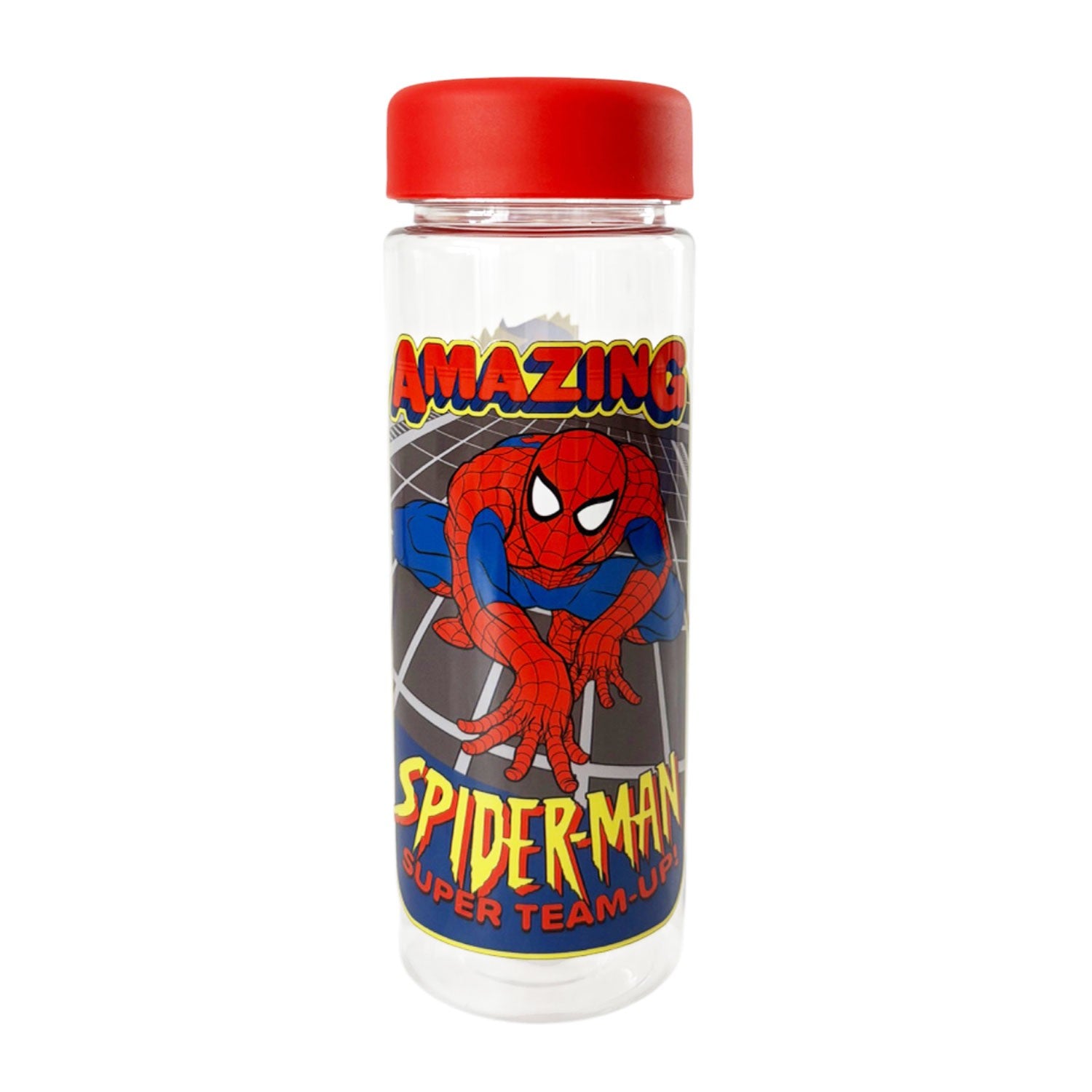Marvel Spider-Man "Spider-Man Day" Clear Bottle 500ml 3 people