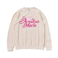 Nostalgica Puku Sweat Fashionable Cat Ivory x Pink