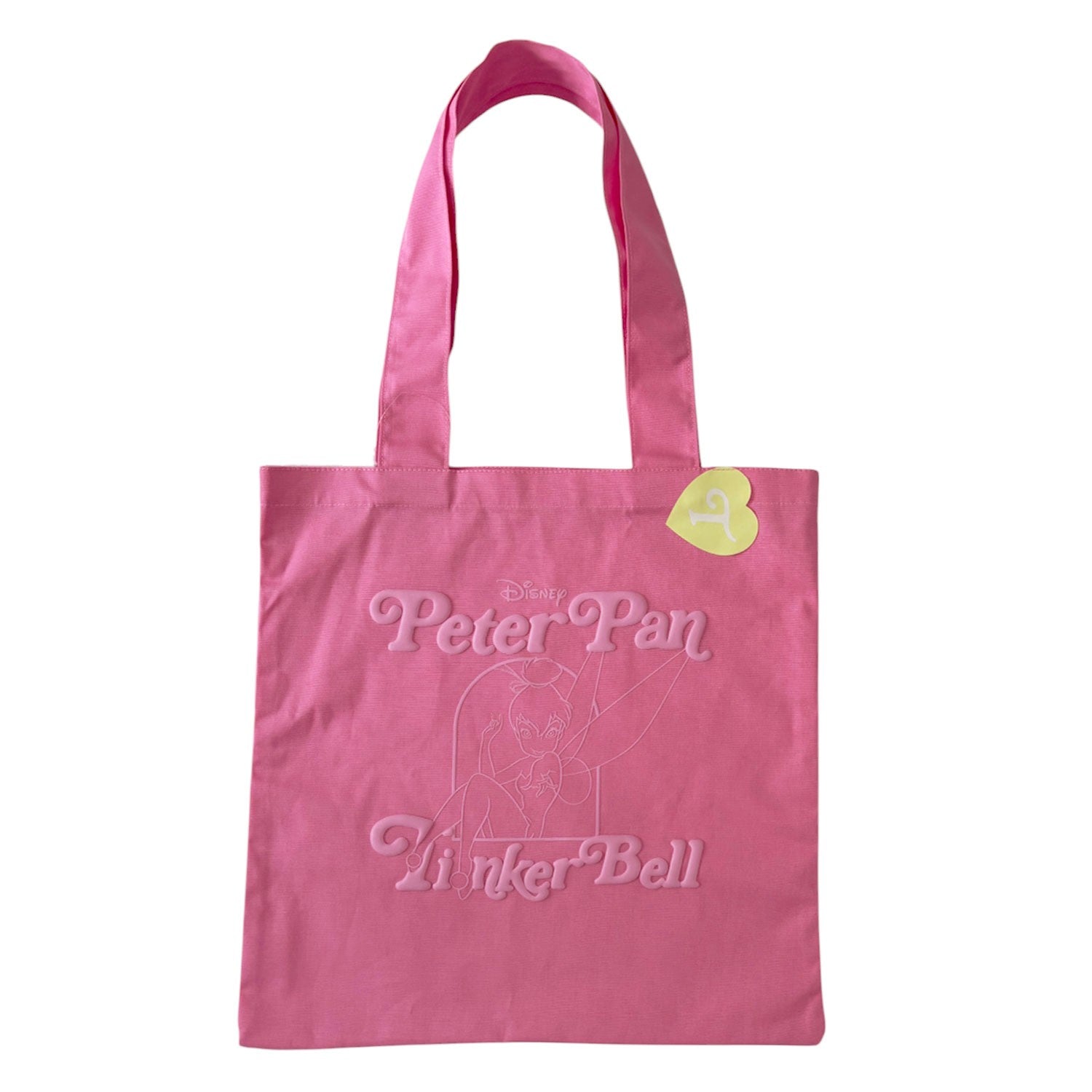 Nostalgica Peter Pan Tinker Bell Pink Pucto Tote Bag