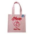 Nostalgica Peter Pan Nana Pink Pucto Tote Bag