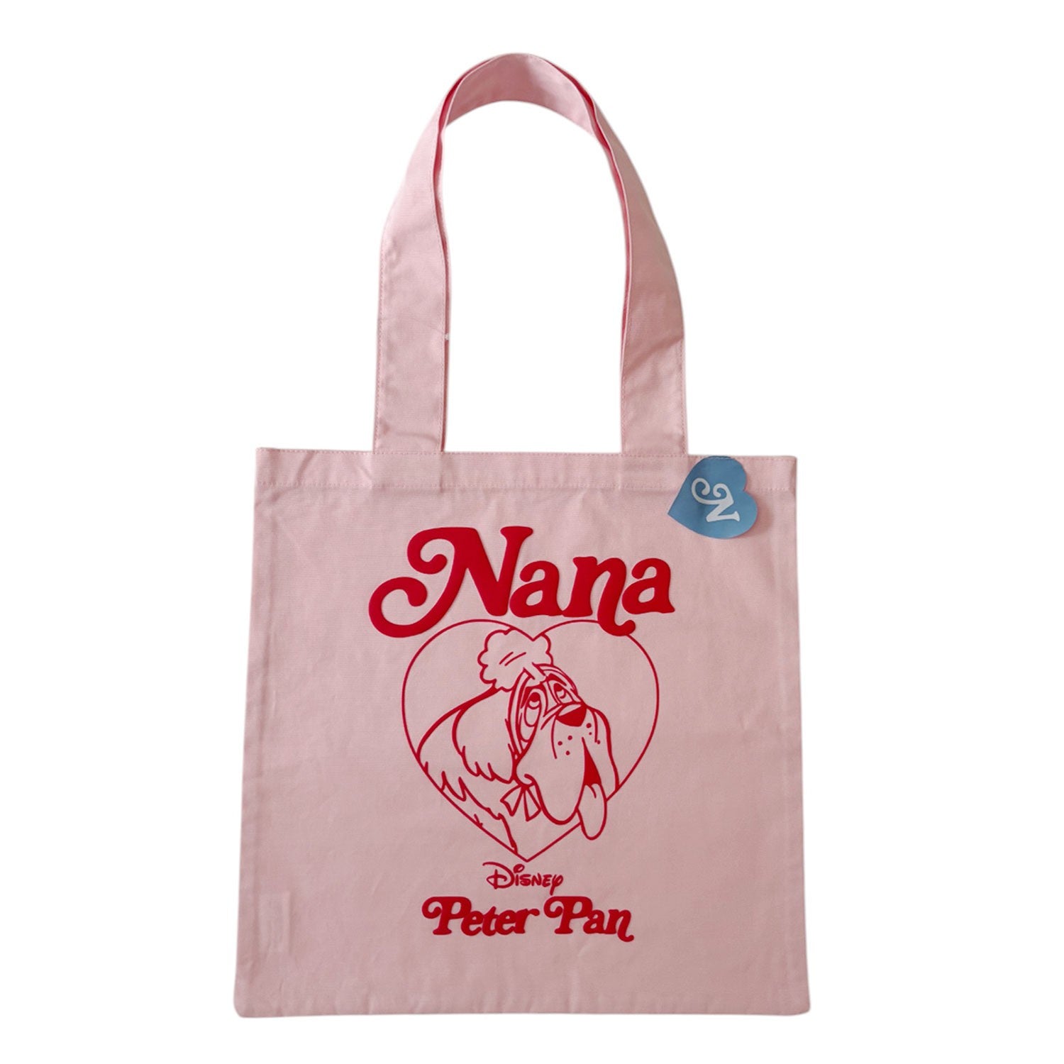 Nostalgica Peter Pan Nana Pink Pucto Tote Bag
