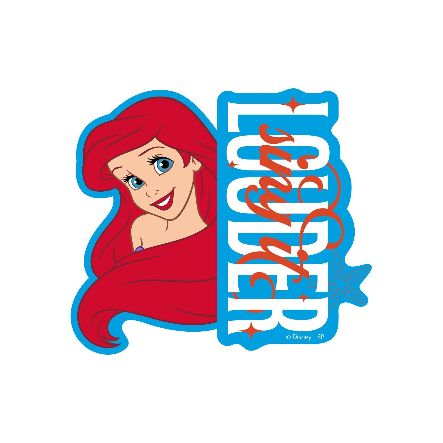 Disney The Little Mermaid Ariel Character Sticker