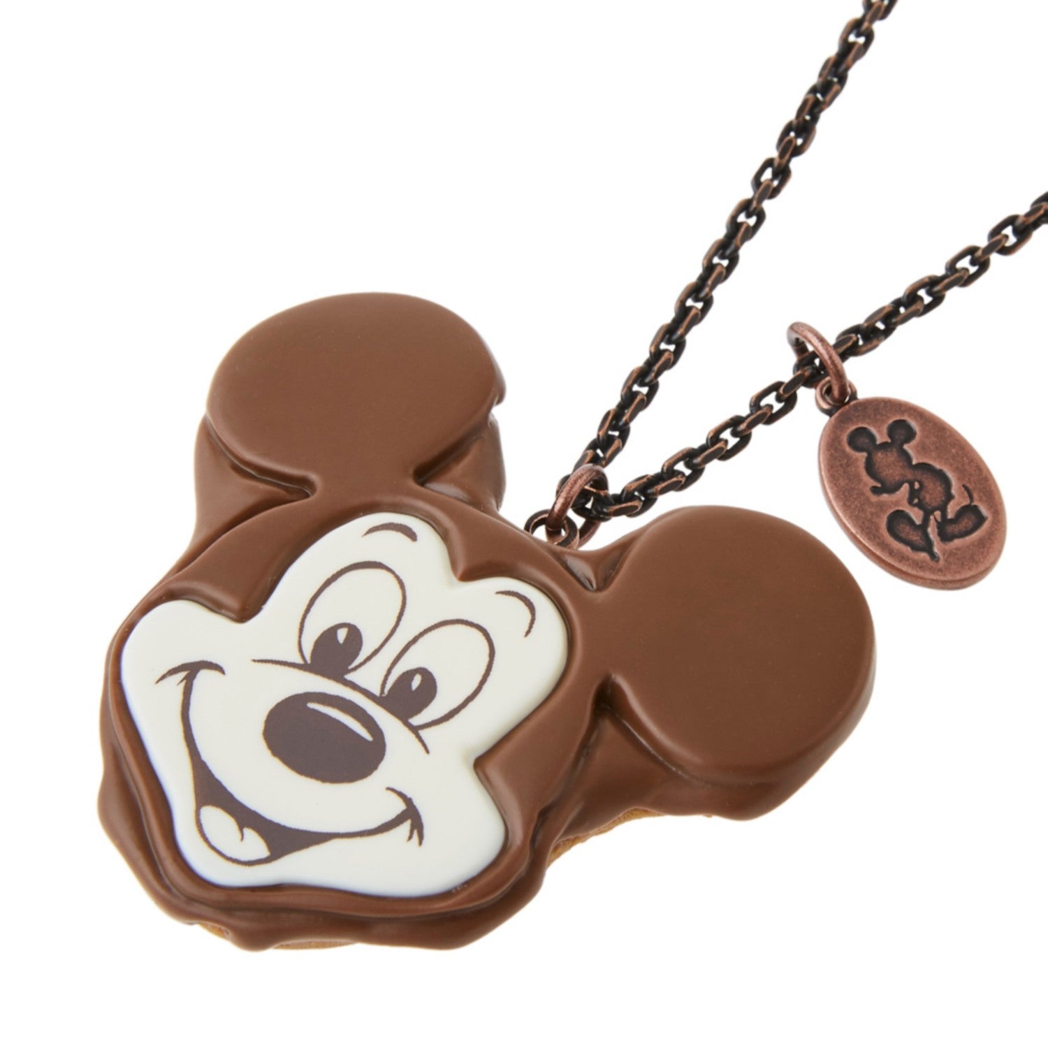 [Q-Pot] Mickey Mouse/Necklace Chocolate Cake