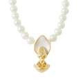 [Q-pot] Young Oyster/Necklace Pearl