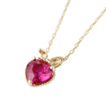 [Q-Pot] Alice in Wonderland/White Rabbit Necklace Heart Candy