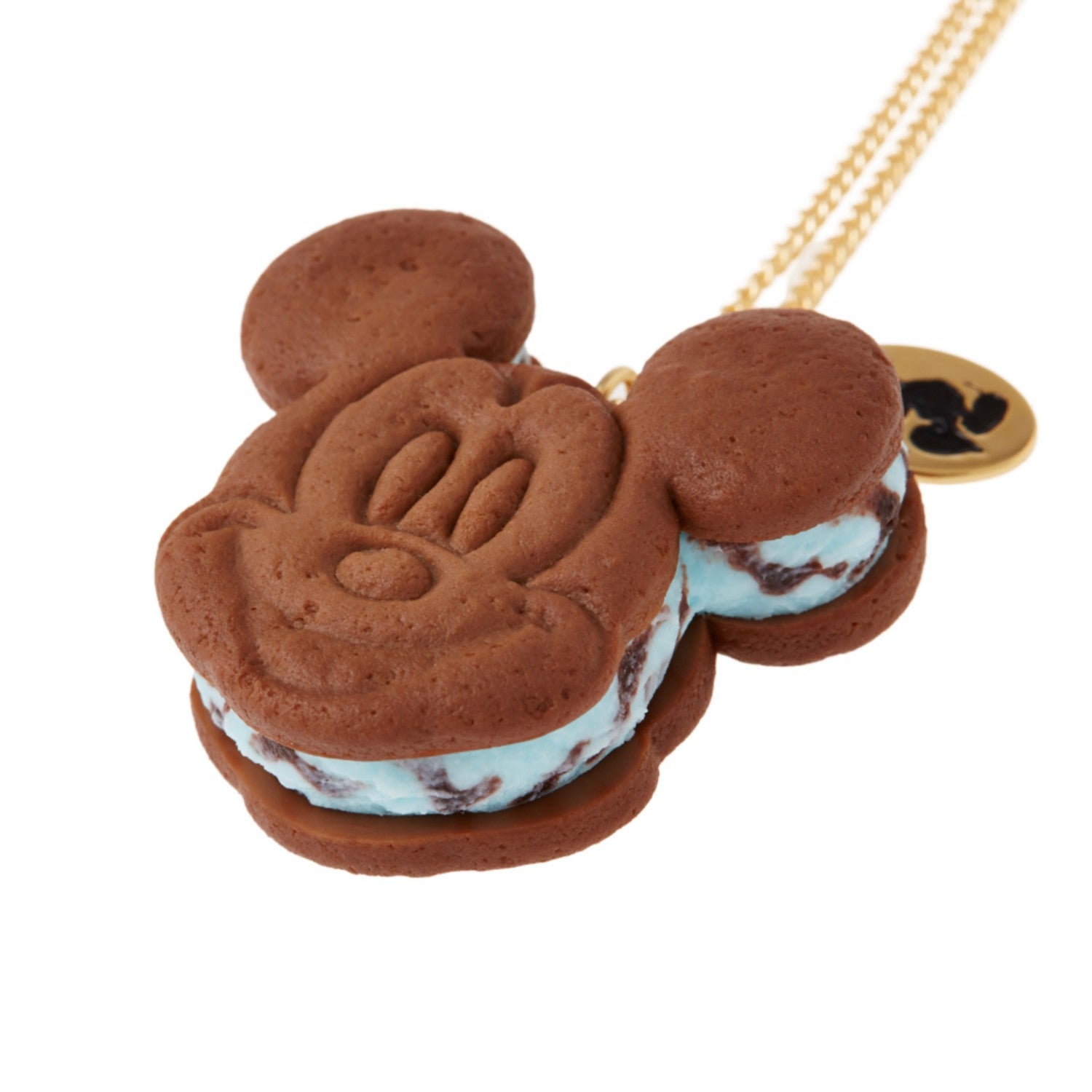 [Q-Pot] Mickey Mouse / Necklace Chocolate Mint Cookie Sand Ice