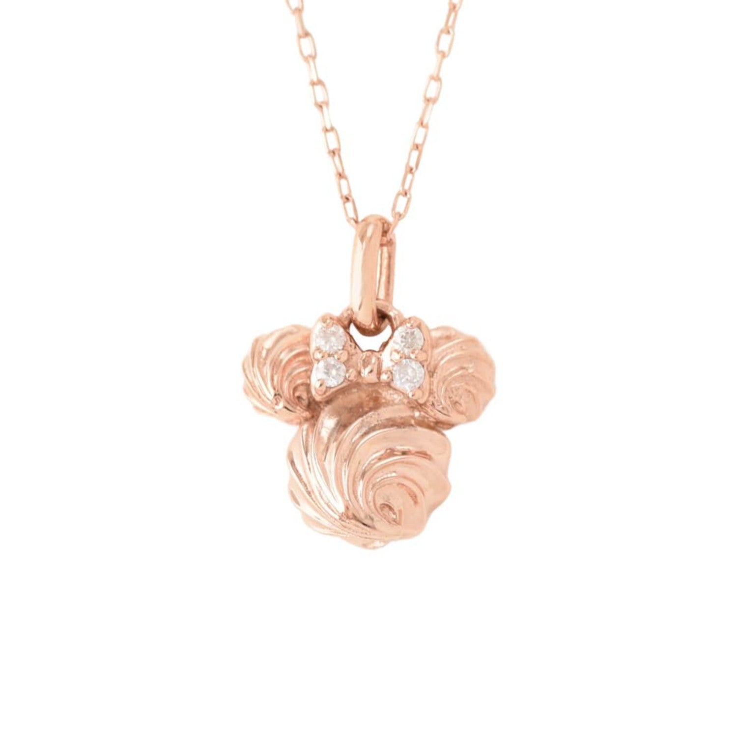 [Q-pot] Minnie/(K10) Necklace Meringue