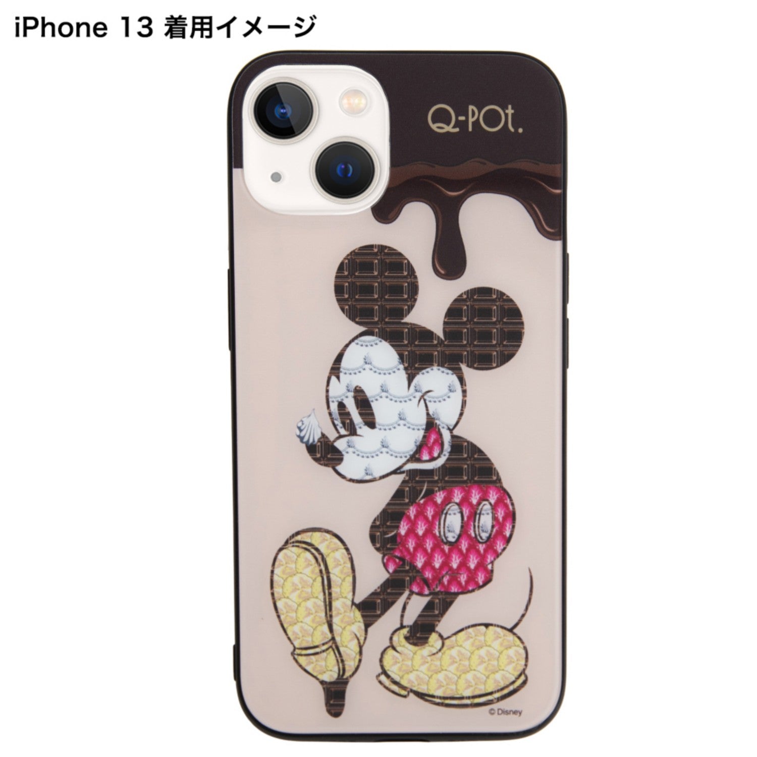 [Q-pot] Mickey/iPhone13/14 compatible case