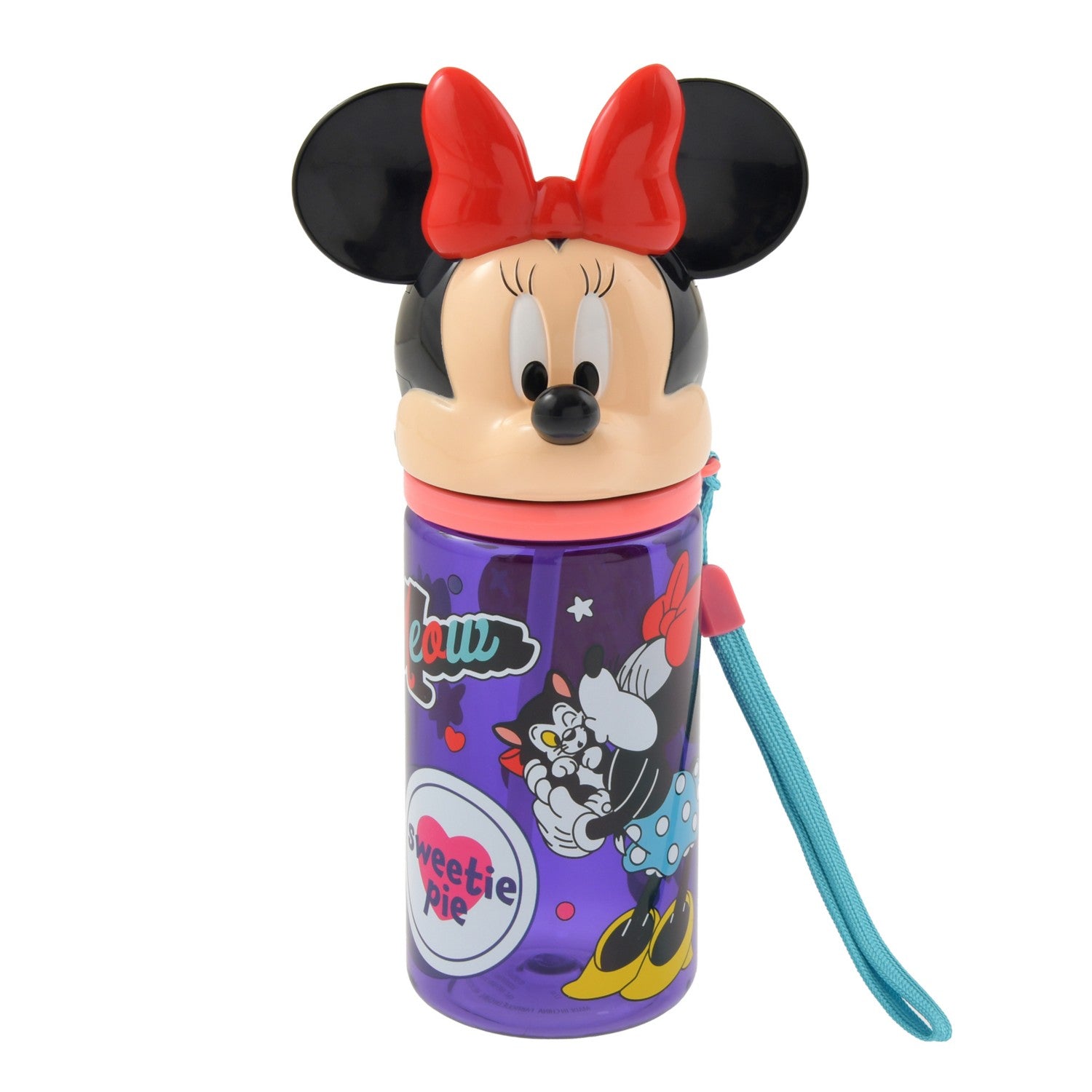 [Restock] [For Kids] Minnie & Figaro Water Bottle/Water Bottle Slide Type
