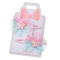[Restock] [For Kids] Ariel Hairpin Set Three Pins Flower Garden