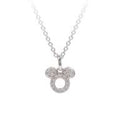 [RAVIPA] Mickey Necklace Icon Silver Mickey & Friends